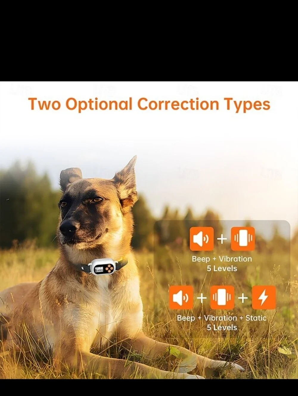 GPS Wireless Dog Fence collar